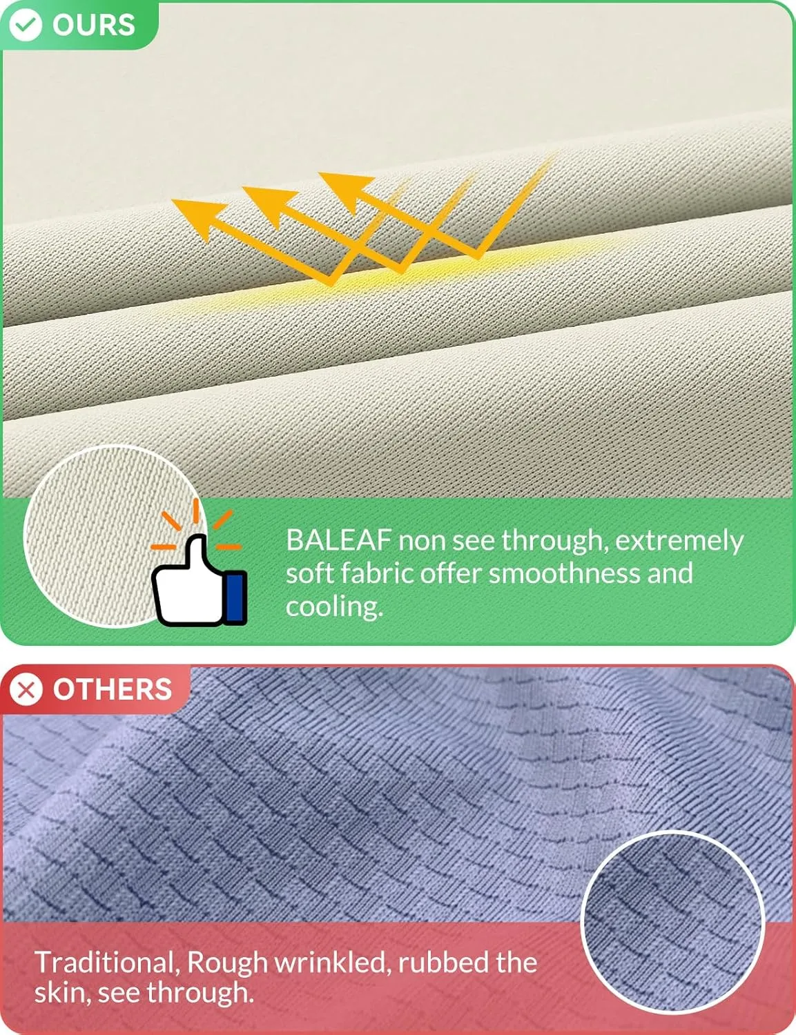baleaf Women's Sun Shirt UV Protection Shirts Rash Guard Pockets SPF UPF 50  Quick Dry Long Sleeve Clothing