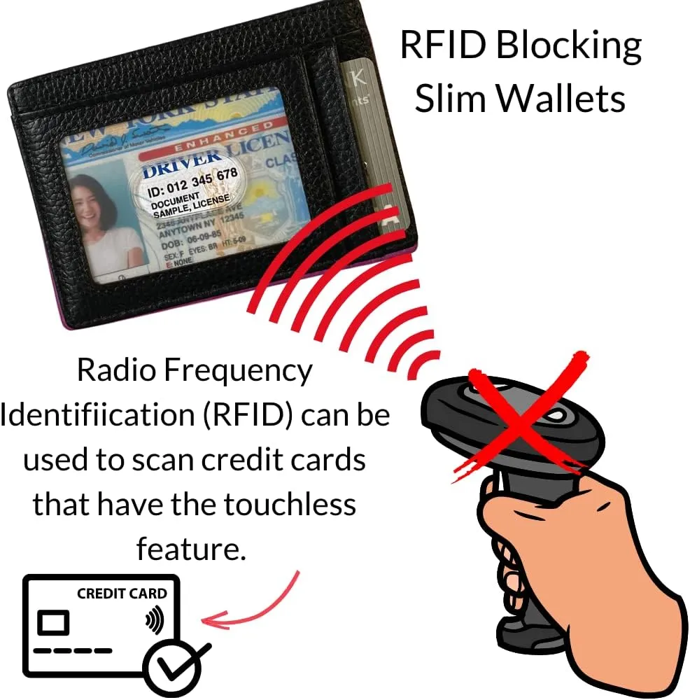 BANDI Pocketed Belt with Slim RFID-Blocking Wallet - Running, Travel & Medical Belt, Holds Phone, Passport, Keys, Adjustable & Comfortable Fit, Secure Storage for Essentials - Black/Black
