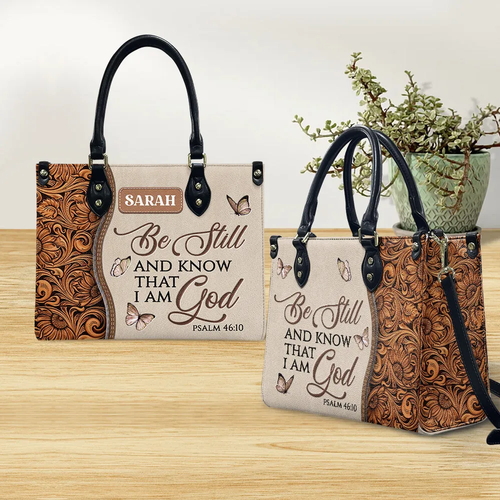 Be Still Leather Bag