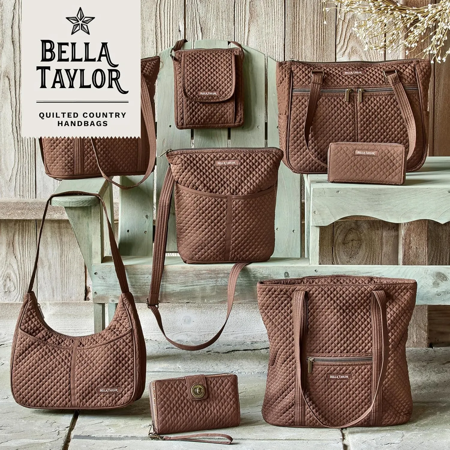 Bella Taylor Cell Phone Wristlet Wallet for Women with Smartphone Pocket and RFID Protection