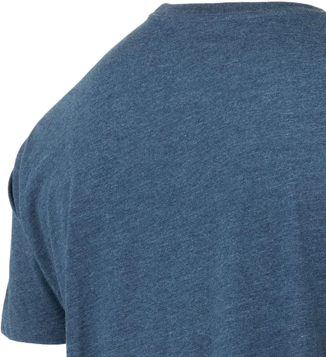 Beretta Men's Retro 2.0 SS Casual Durable Active Wear Ribbed Crew Neck Logo Print Double Needle Hems Short Sleeve T-Shirt