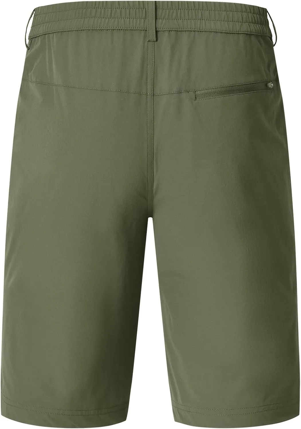 BGOWATU Men's Golf Shorts Stretch Casual Dress Work Shorts Hiking Shorts with 4 Pockets 11 Inch Inseam Lightweight