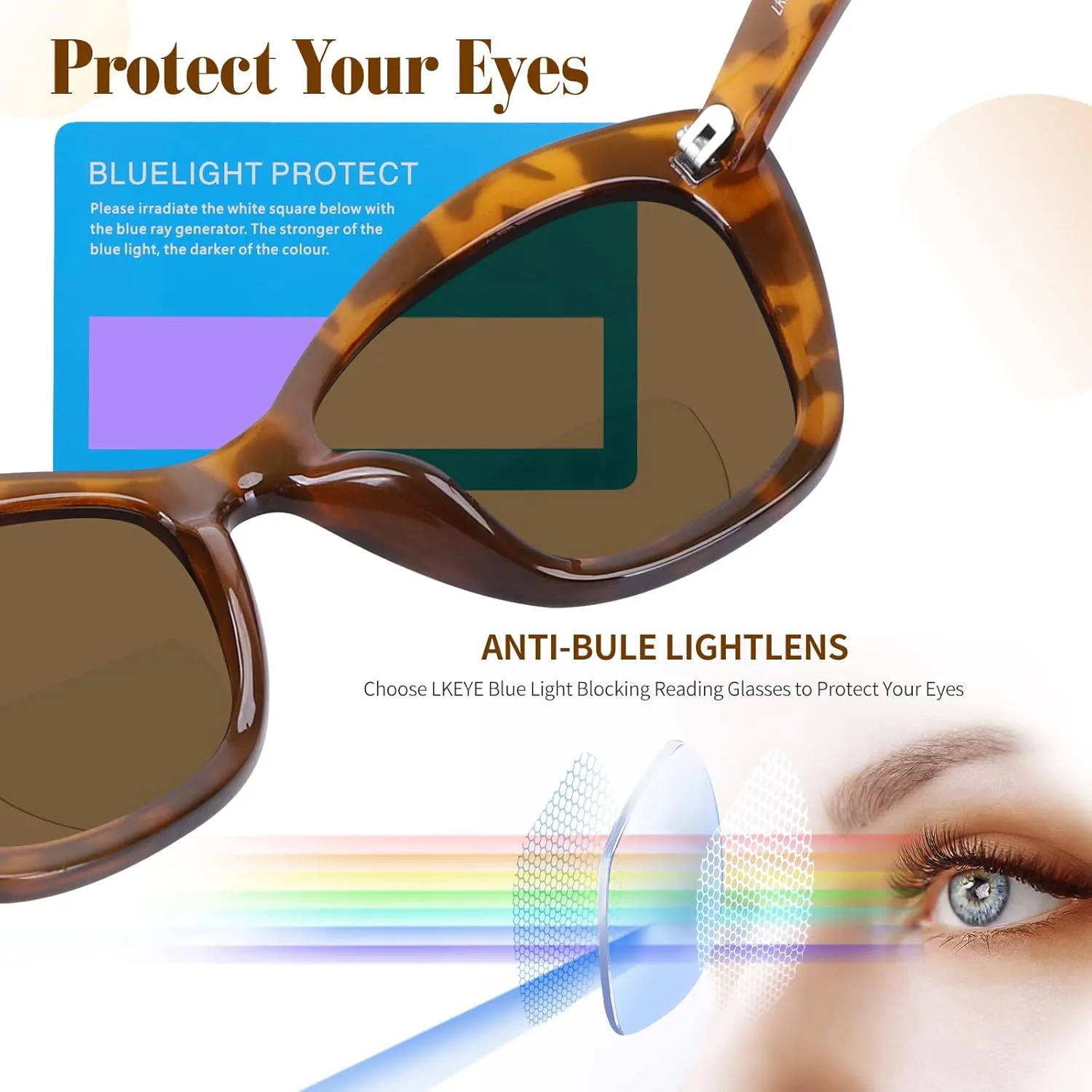 Bifocal Reading Glasses for Women Designer Cat Eye Oversized Frame Blue Light Blocking Readers Oprah Stylish Eyewear 2 Pack