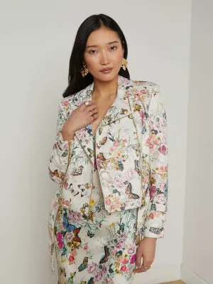 Billie Belted Leather Jacket