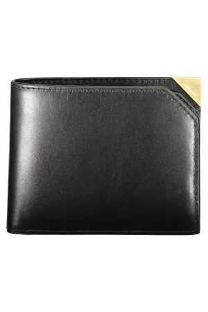 Black Leather Mens Wallet