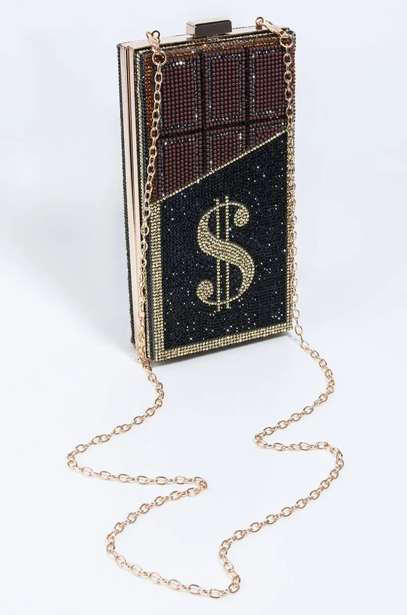 Bling Chocolate Money Bag