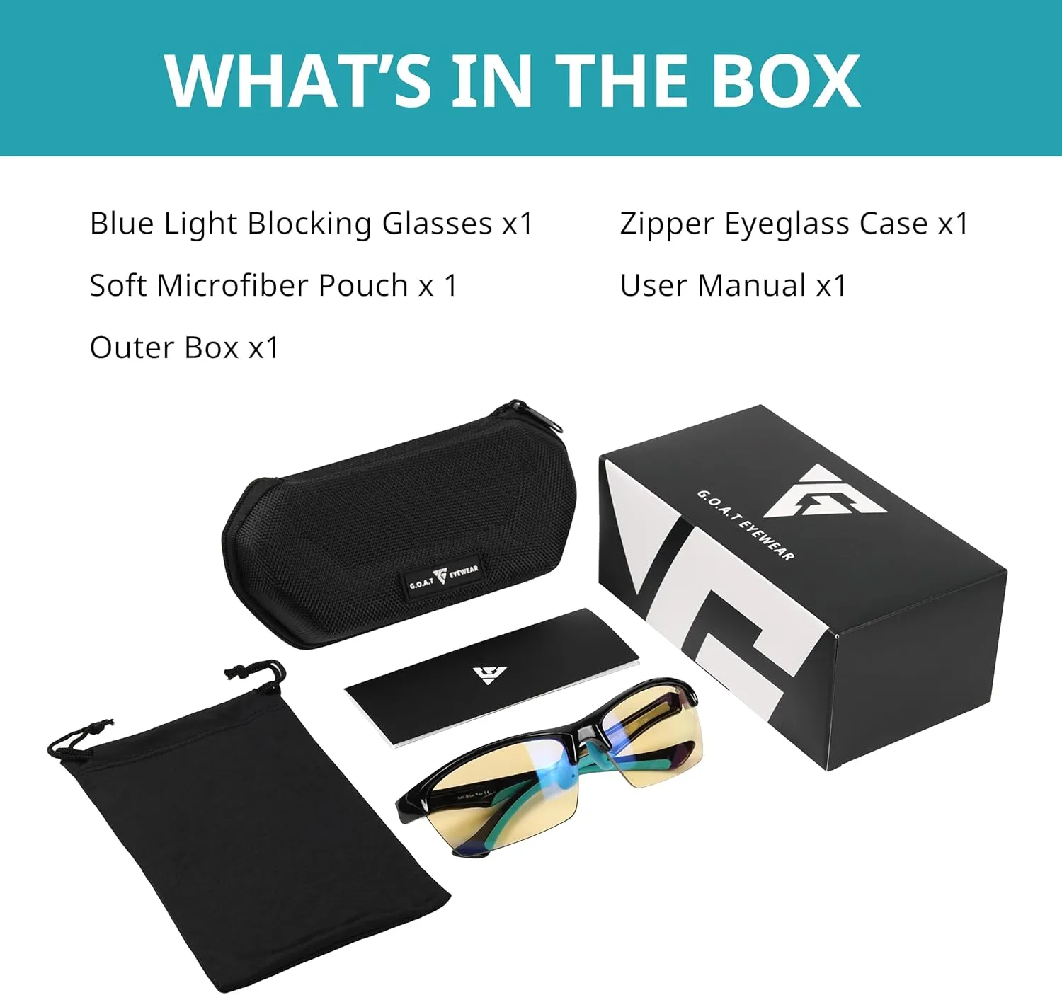 Blue Light Blocking Glasses for Men & Women, UV Protection, Blue Ray Screen Filter, Anti-Glare Coating