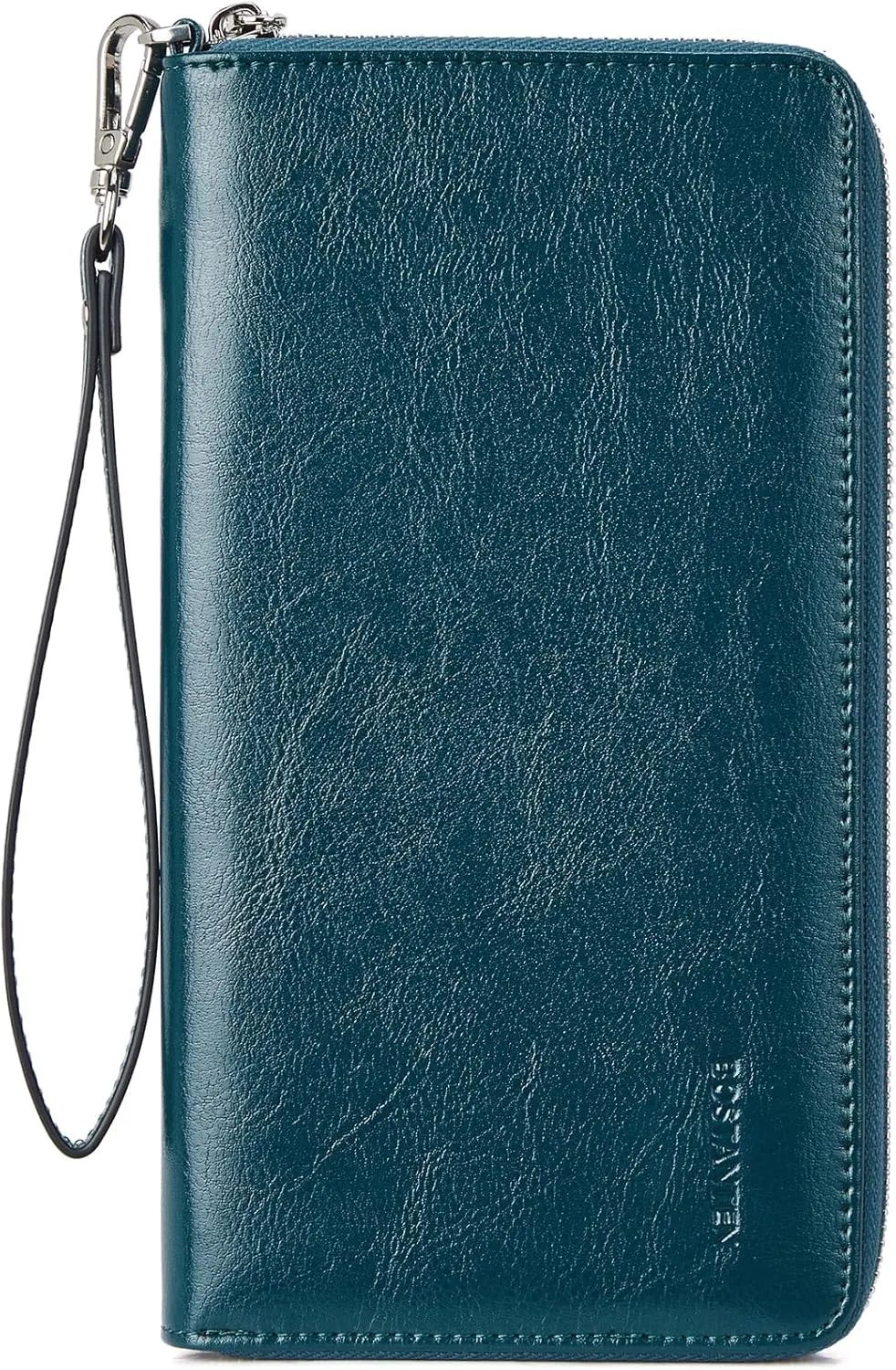 BOSTANTEN Leather Wallet for Women RFID Blocking Zip Around Credit Cards Holder Phone Clutch
