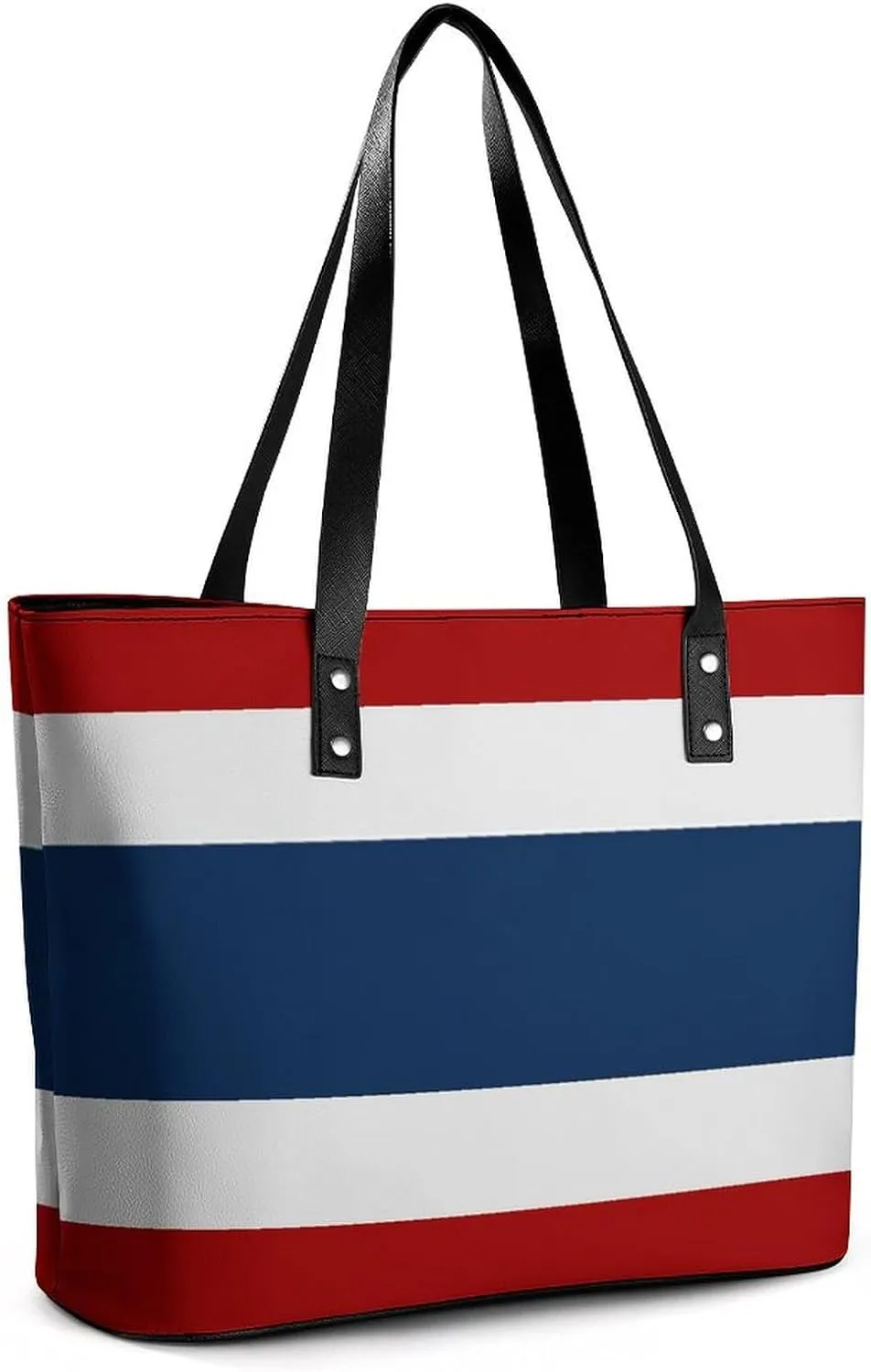 Brittany French Flag Leather Tote Handbag Women Ideal for Casual Outings and Work