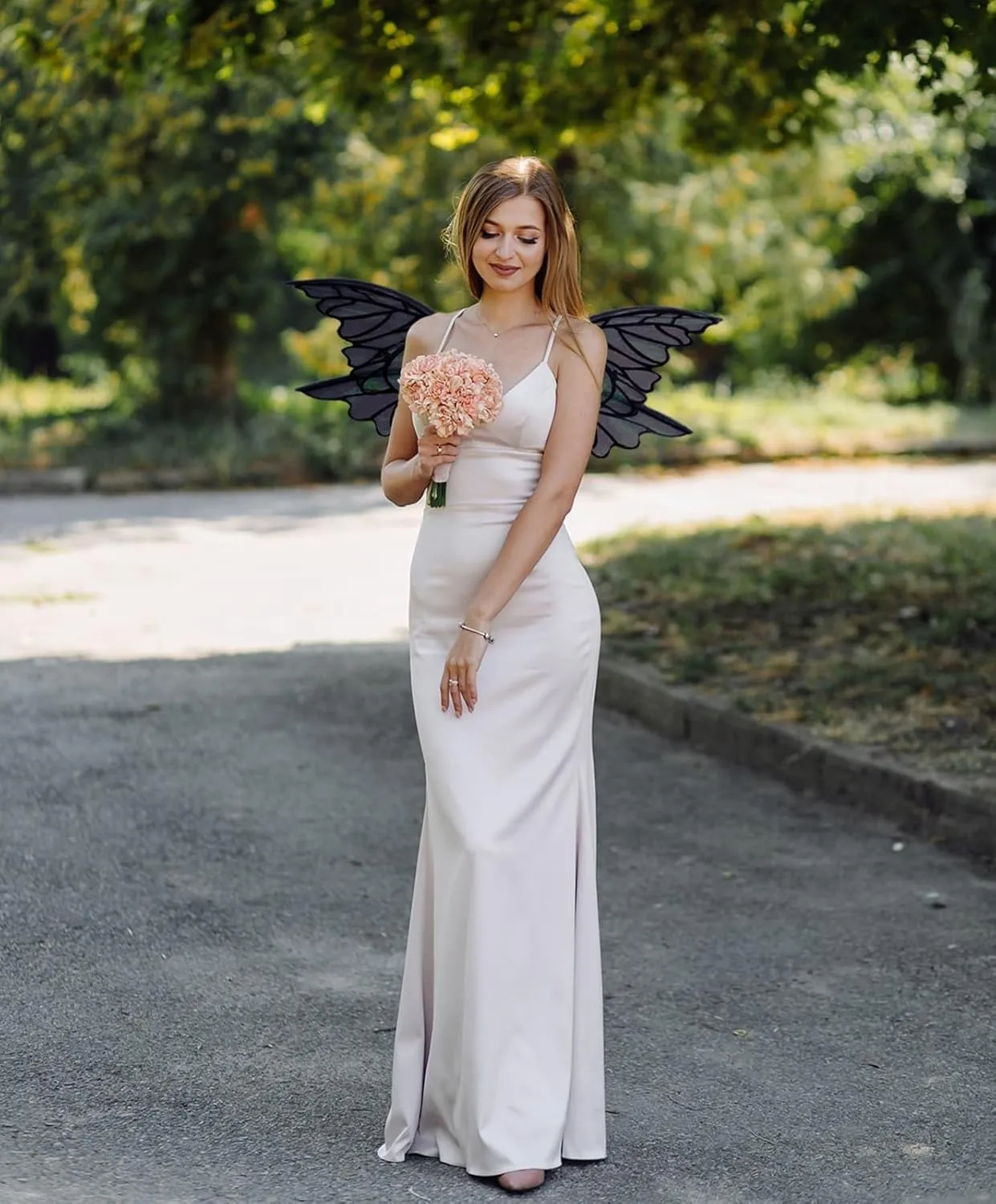 Butterfly Fairy Wings for Adults and Kids, Fairy Wings for Girls Accessories,Ideal for Cosplay,Halloween and Dress-Up Parties