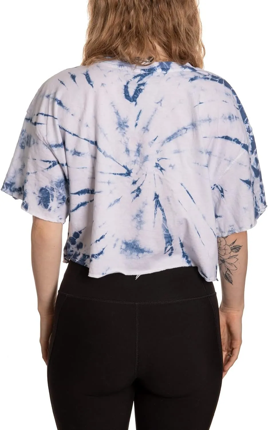 Calhoun NHL Surf & Skate Womens Oversize Drop Shoulder Crop T-Shirt – The Sunset Collection