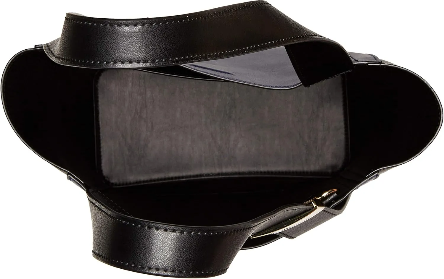 Calvin Klein Karsyn Nappa Leather Belted North/South Tote