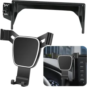 Car Phone Holder for 2019-2025 Toyota RAV4 LX XLE, Hybrid LE SE Woodland, Prime SE Auto Accessories Navigation Bracket Interior Decoration Mobile Cell Mount Case