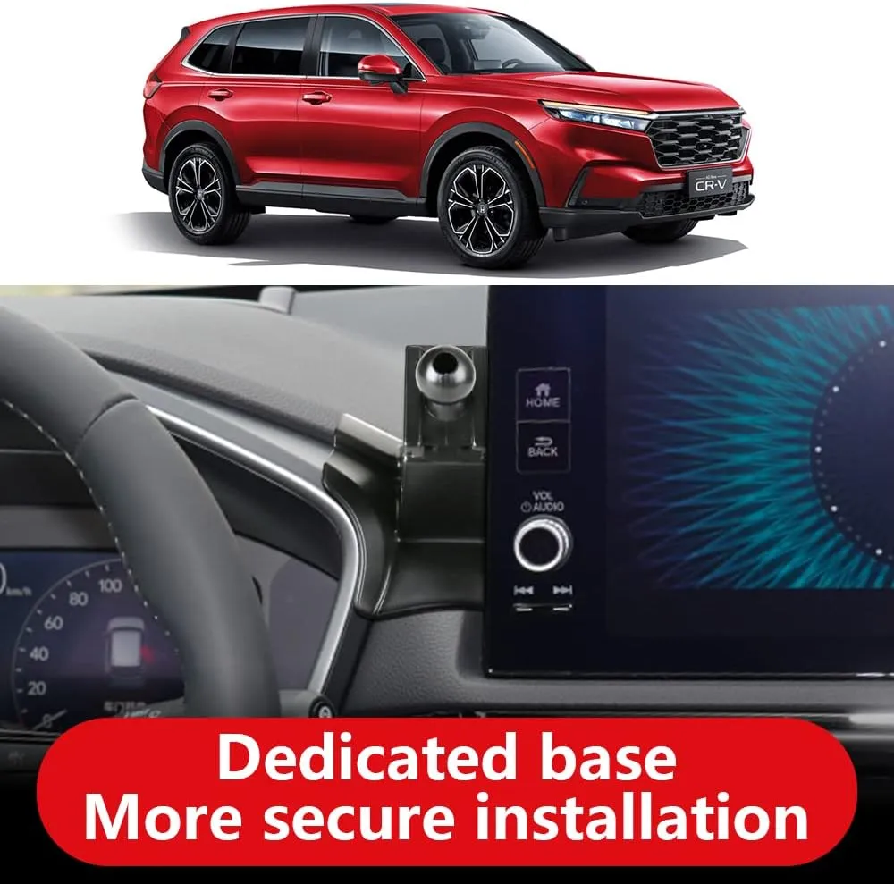 Car Phone Holder for Honda CRV CR-V 2023 2024 2025 Auto Accessories Navigation Bracket Interior Decoration Mobile Cell Phone Mount