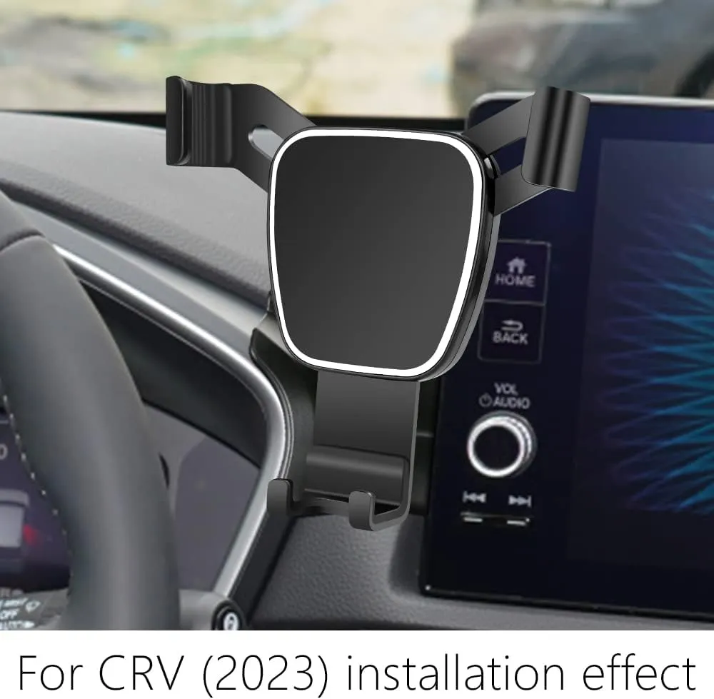 Car Phone Holder for Honda CRV CR-V 2023 2024 2025 Auto Accessories Navigation Bracket Interior Decoration Mobile Cell Phone Mount