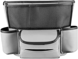 Car Storage Bag Between Seats Netting Pocket Car Handbag Holder Car Boot Organiser Storage Auto Interior Boot Tidy for Car Grey