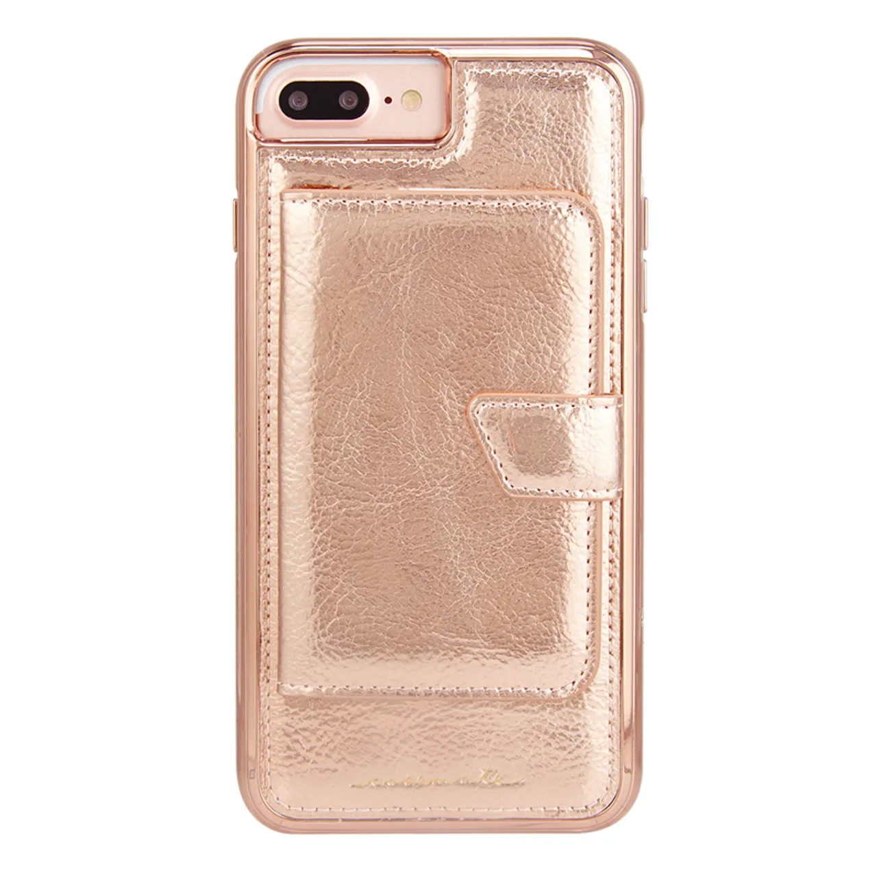 CaseMate Compact Mirror Case for iPhone 8  / 7  / 6  - Rose Gold