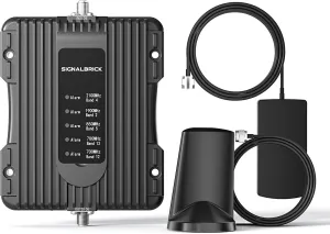 Cell Phone Booster for Car, SUV, Van|Vehicle Cell Signal Booster for AT&T, Verizon, T-Mobile & All U.S.Carriers|Boosts 5G/4G LTE/3G on Band12/17/13/5/2/25/4/66|FCC Approved