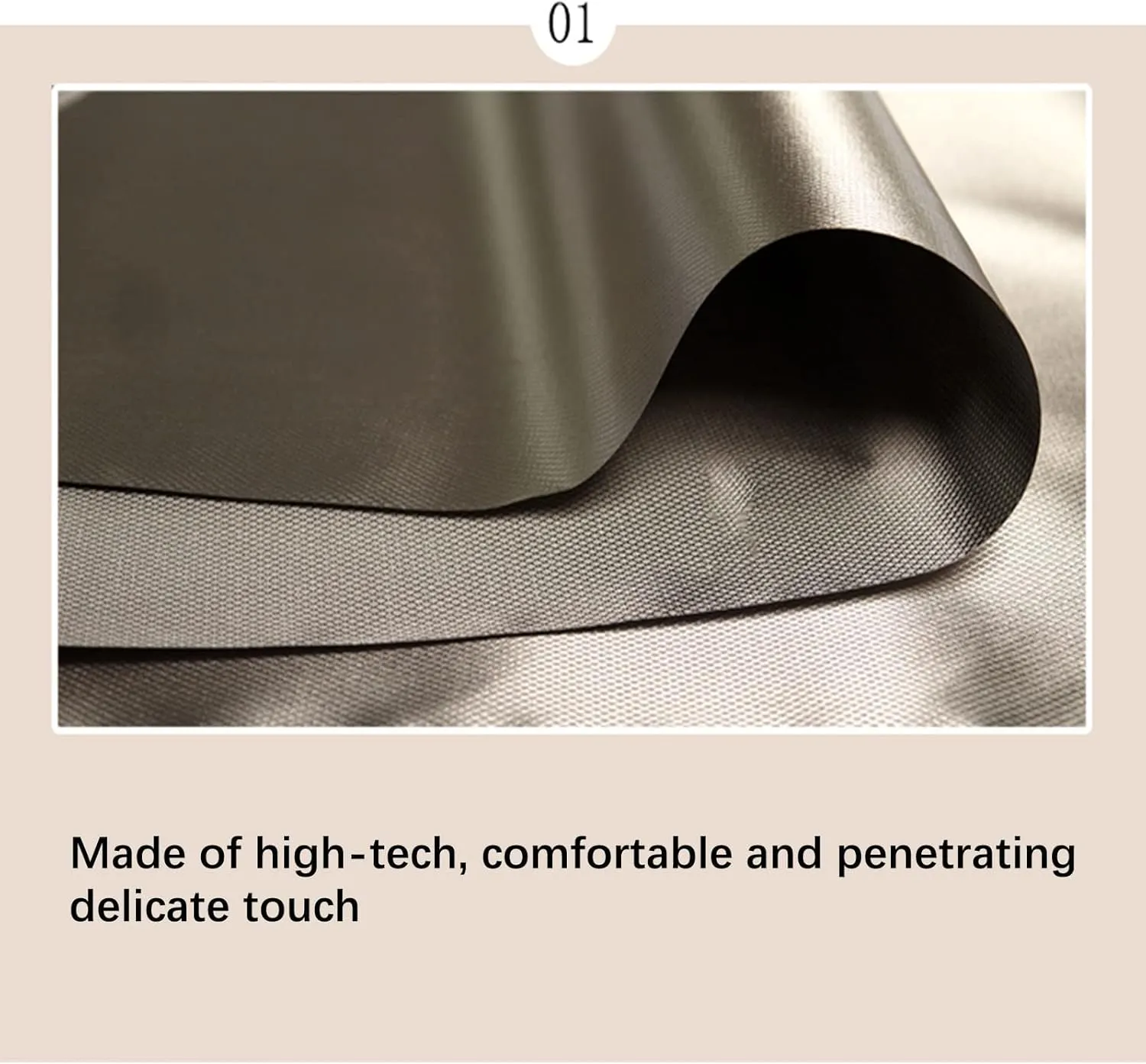 Cell Phone Signal Blocking，EMF Shielding Radiation-Proof Clothing Fabrics Electromagnetic Wave Shielding Material with Good Resistance to Radiation (Color : Silver, Size : 2x1.1m)