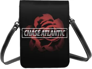 Chase Music Atlantic Band Small Cell Phone Purse Women'S Cell Phone Purse Clutch Handbag, Black