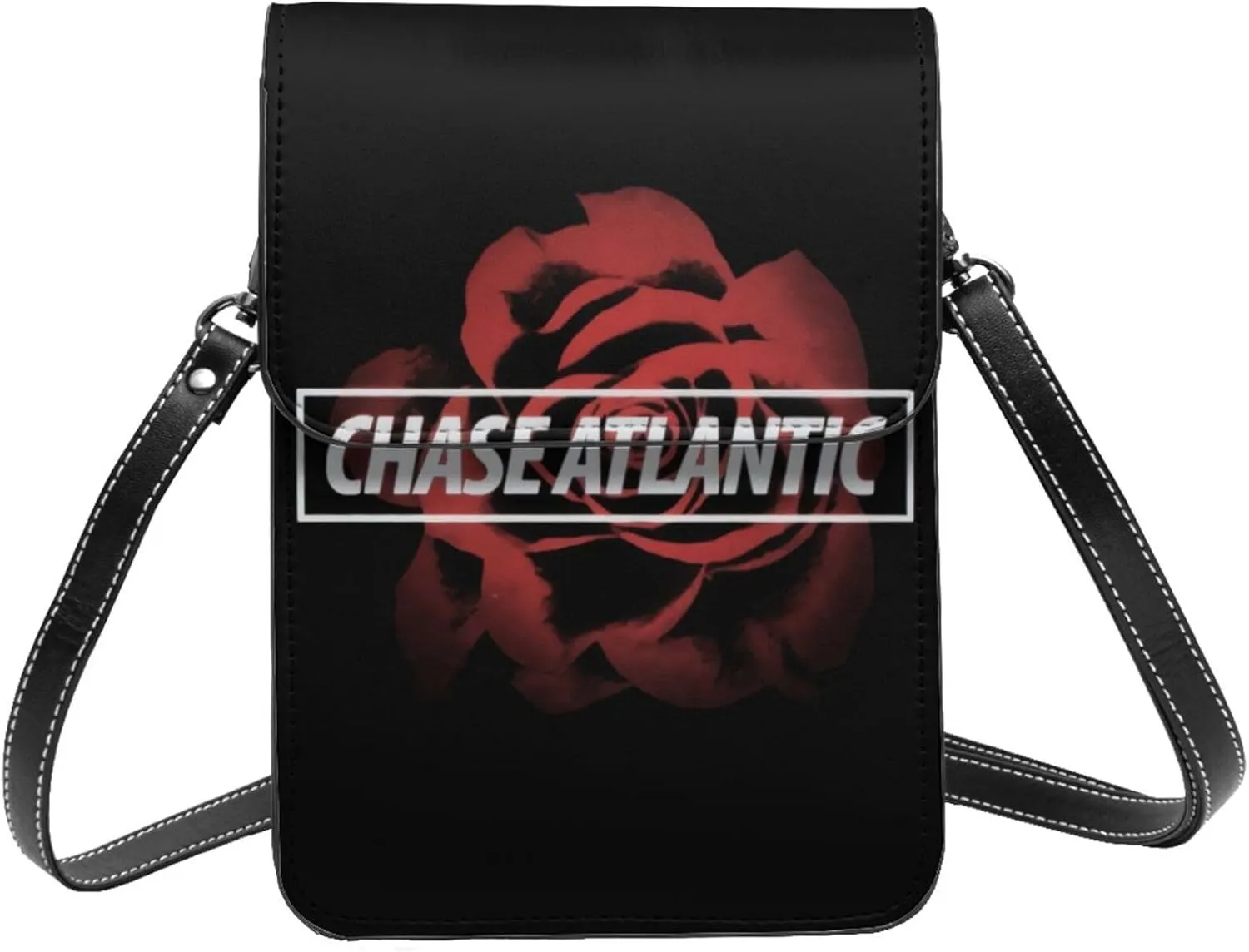 Chase Music Atlantic Band Small Cell Phone Purse Women'S Cell Phone Purse Clutch Handbag, Black