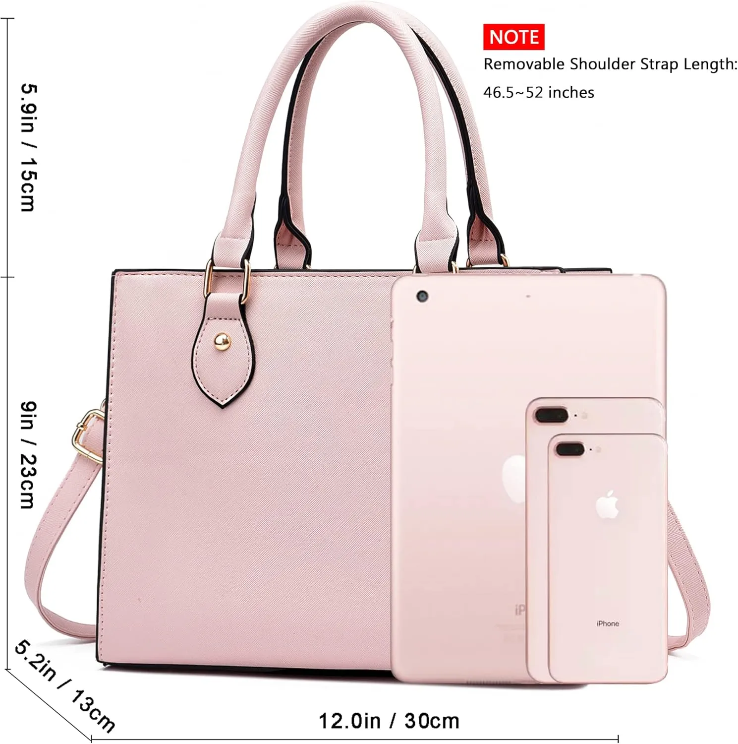 CHICAROUSAL Crossbody Purses and Handbags for Women PU Leather Tote Top Handle Satchel Shoulder Bags