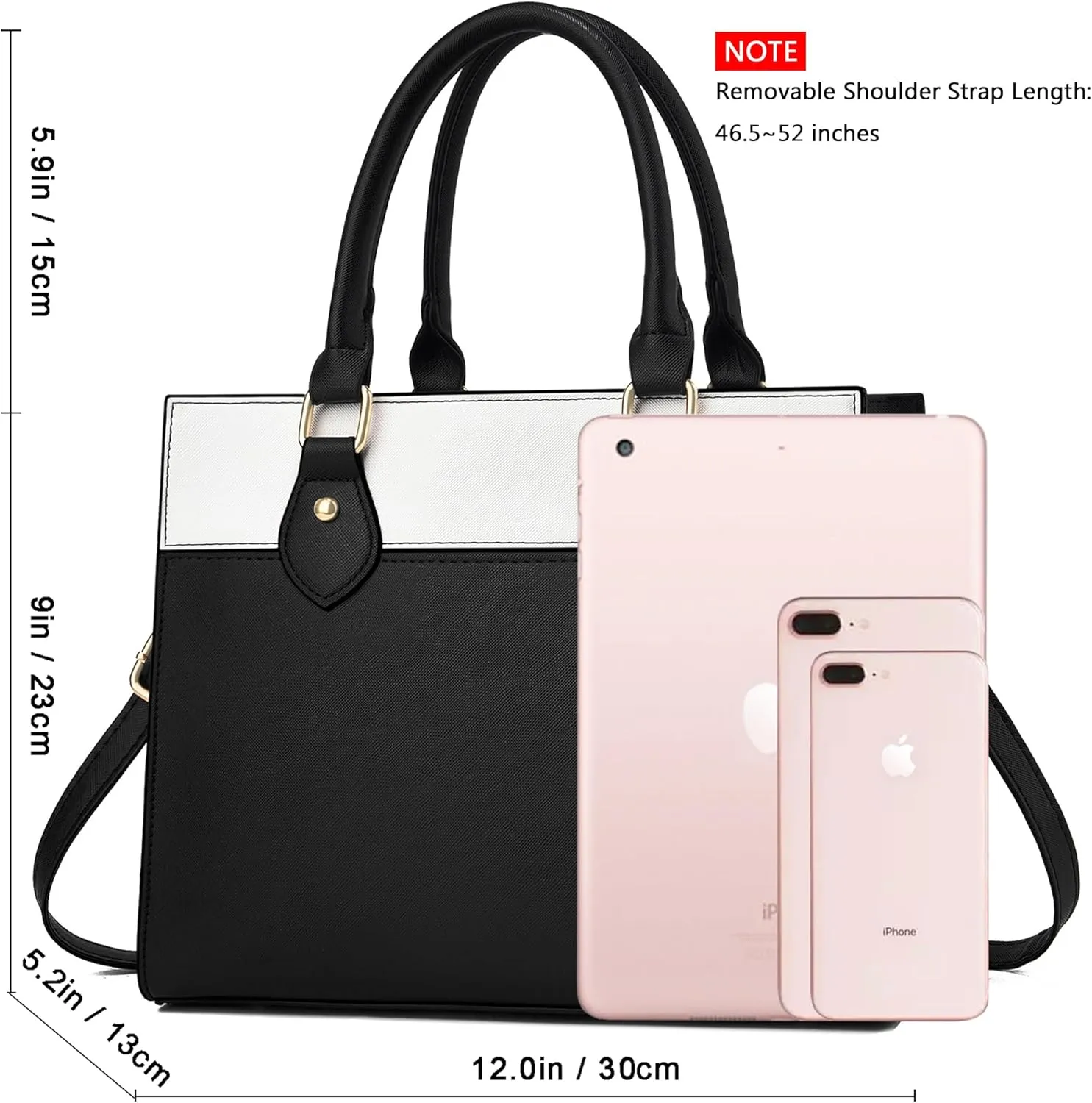 CHICAROUSAL Crossbody Purses and Handbags for Women PU Leather Tote Top Handle Satchel Shoulder Bags