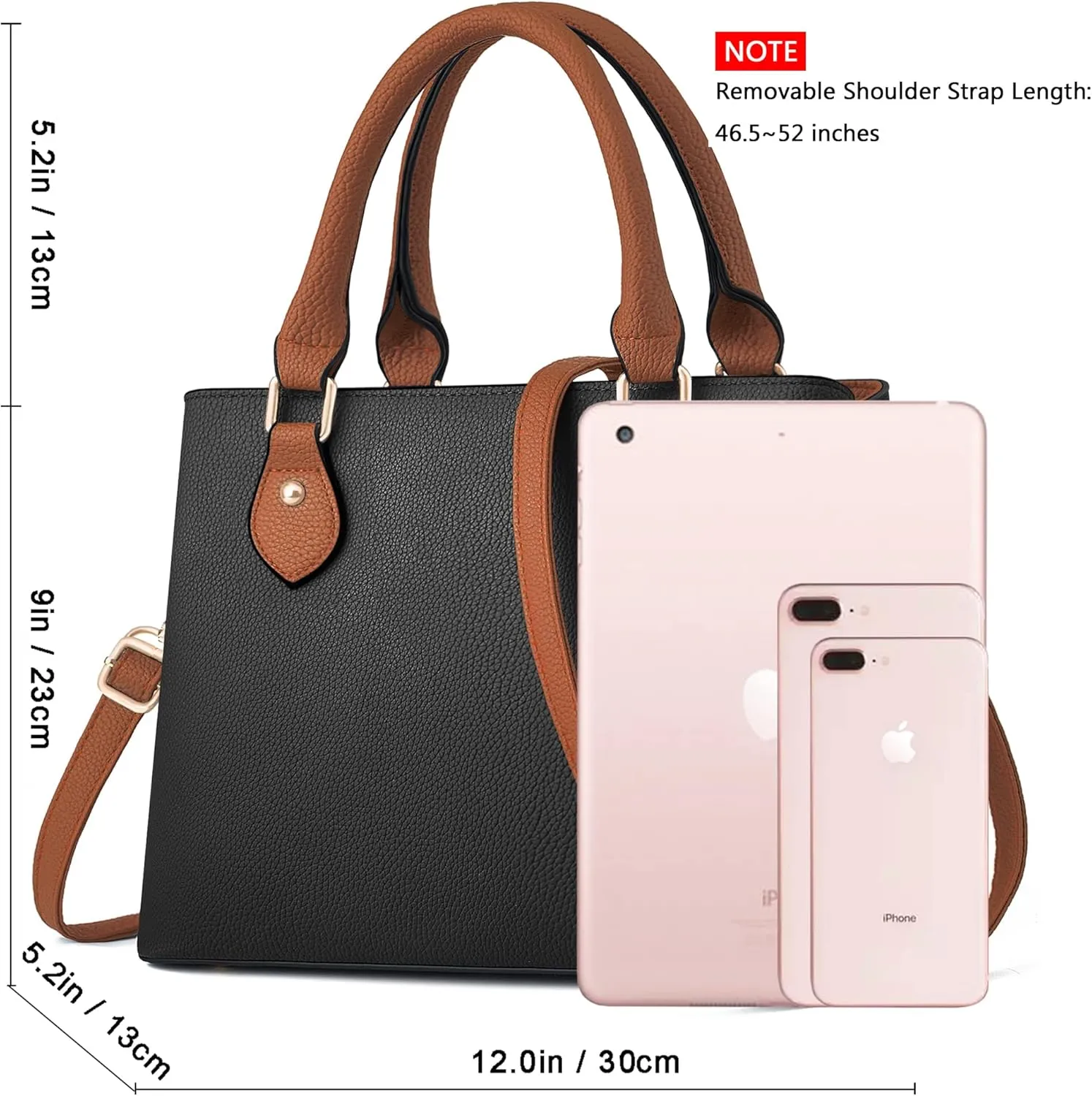 CHICAROUSAL Purses and Handbags for Women Leather Crossbody Bags Women's Tote Shoulder Bag