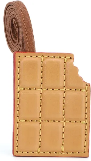 Chocolate Bag Charms,Leather Bag Charm,Purse Charms for Handbags、Crossbody Bags, Cute Bag Accessories Gifts for Women