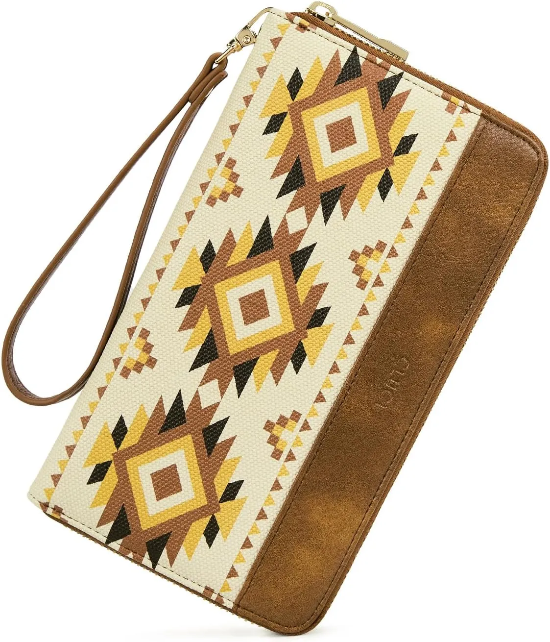 CLUCI Womens Wallet RFID Bifold Wristlet Large