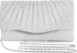 Clutch Purses for Women Formal Dressy Evening Bag Handbags Crossbody Bag for Wedding Cocktail Prom Party Elegance Charm