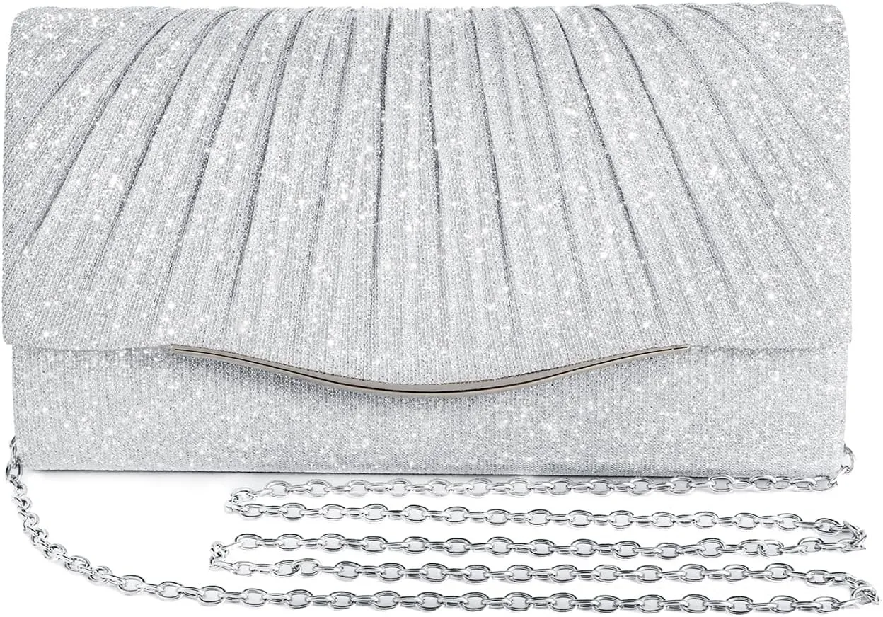 Clutch Purses for Women Formal Dressy Evening Bag Handbags Crossbody Bag for Wedding Cocktail Prom Party Elegance Charm