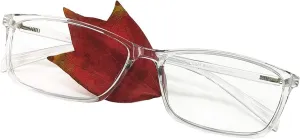 Computer Reading Glasses Blue Light Blocking - Reader Eyeglasses Anti Glare Eye Strain Light Weight for Women Men