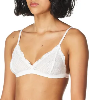 Cosabella Women's Dolce Bralette, White, Medium