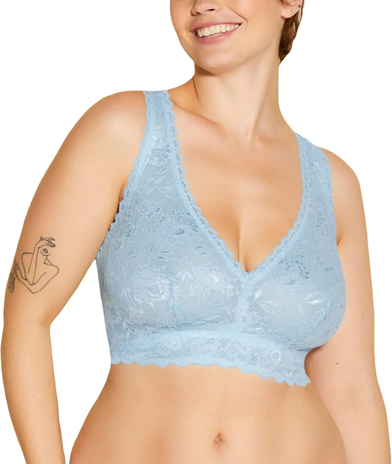 Cosabella Women's Say Never Super Curvy Racie Racerback Bralette