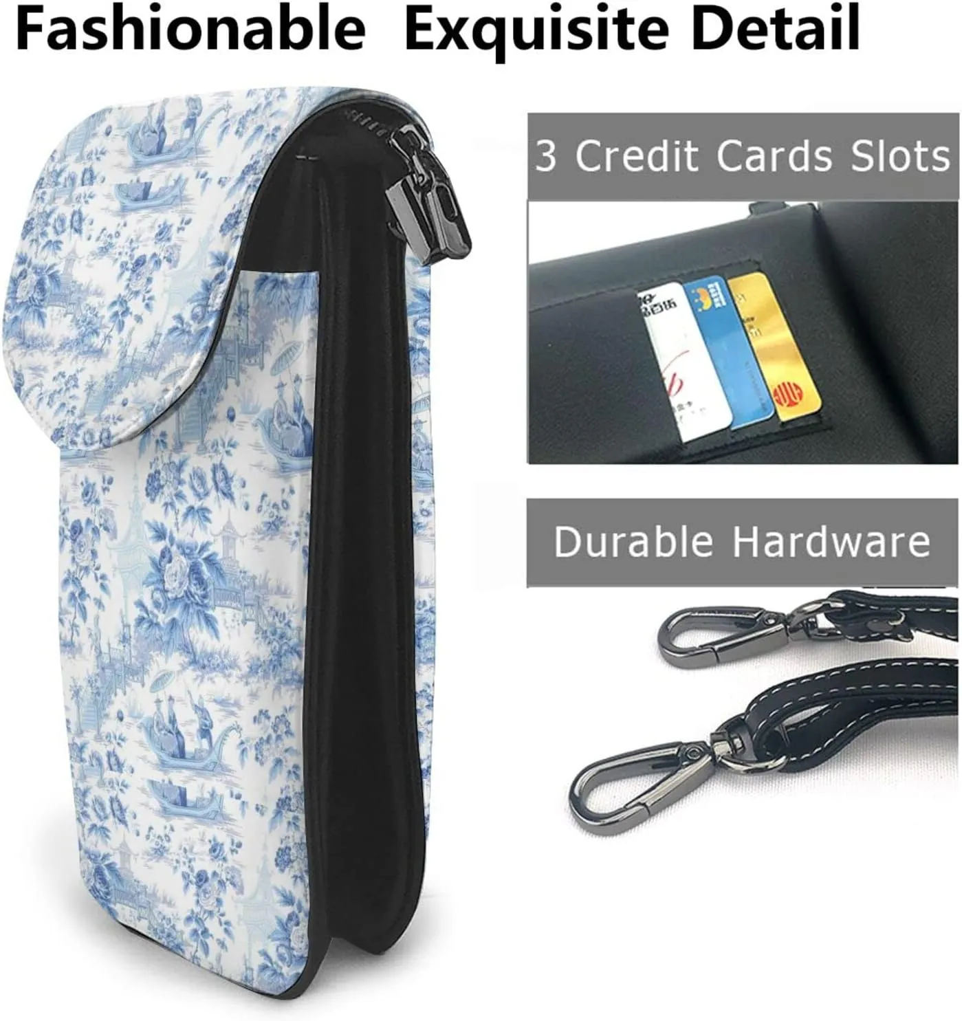 Crossbody Cell Phone Picnic Multipurpose Purse Passport Clutch Bag