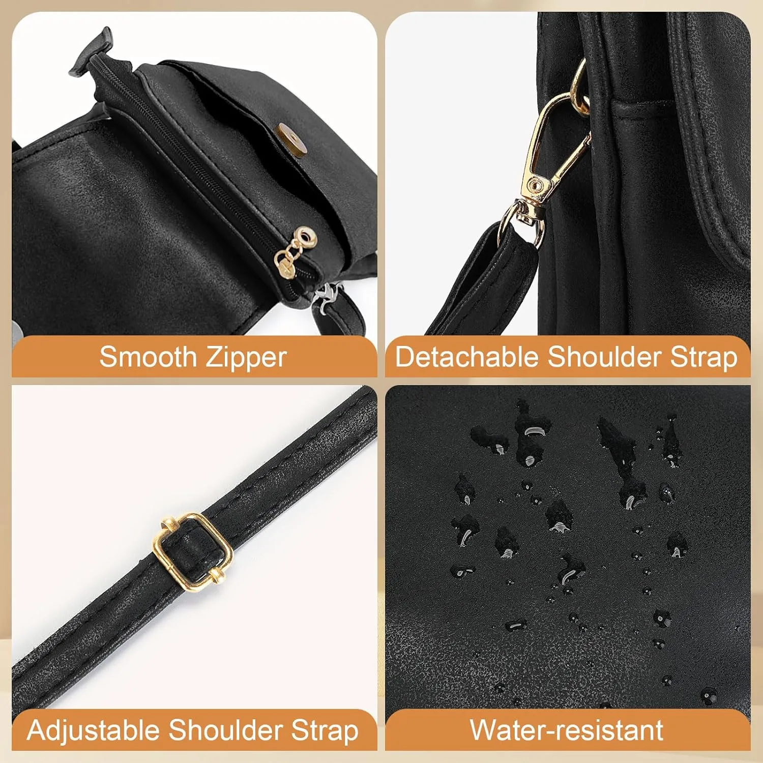 Crossbody Cell Phone Purse for Women Small Phone Case Ladies Mini Handbag Wallet with Adjustable Strap