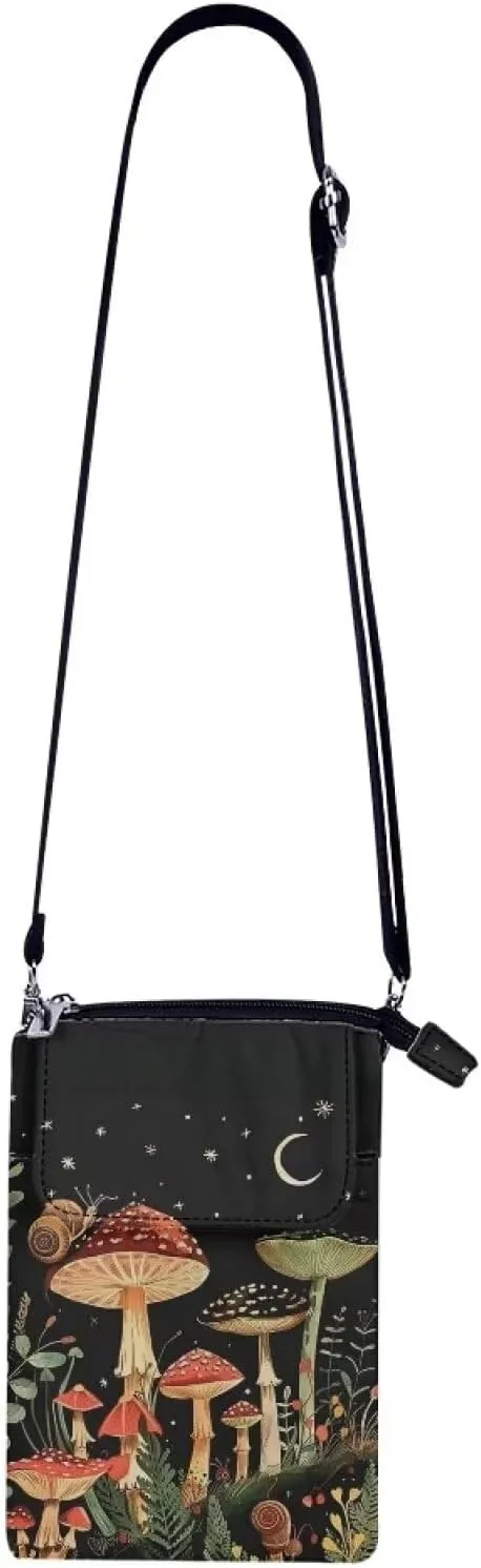 Crossbody Messenger Bag for Women Small Sling Bag Canvas Shoulder Bag Wallet Purse