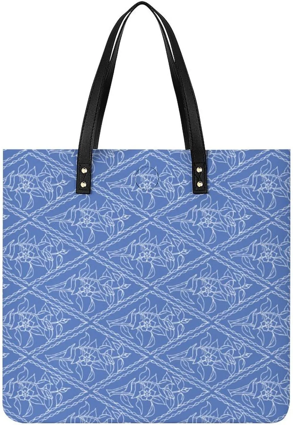 Cute AutismAwareness Large Capacity Leather Handbag