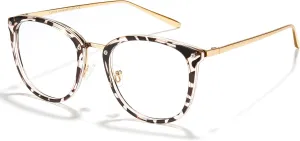 Cyxus Blue Light Glasses for Woman, Fashion Computer Glasses on Office Reduce Eye Strain Anti Migraine for Working Reading