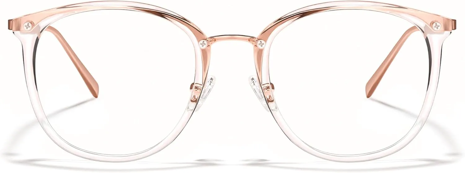 Cyxus Blue Light Glasses for Woman, Fashion Computer Glasses on Office Reduce Eye Strain Anti Migraine for Working Reading