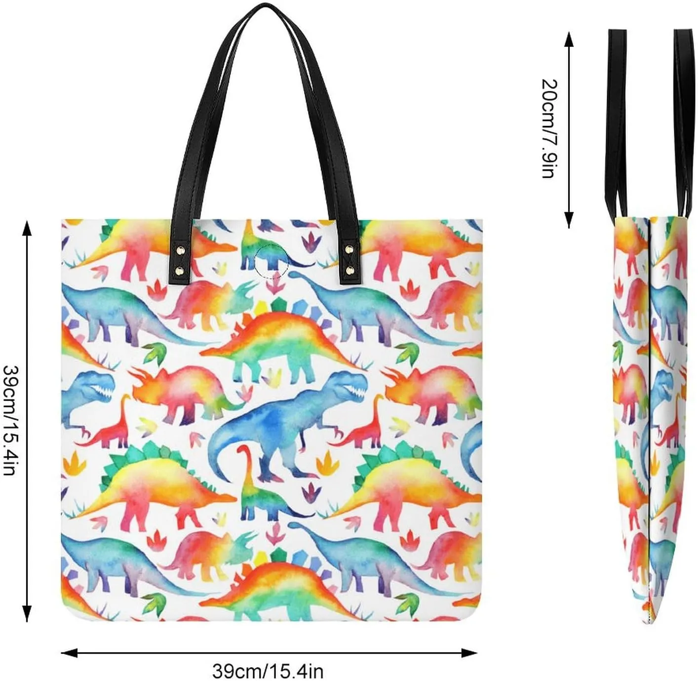 Dachshunds Clothes Dog Leather Handbag with Large Space, Fashionable Handbag