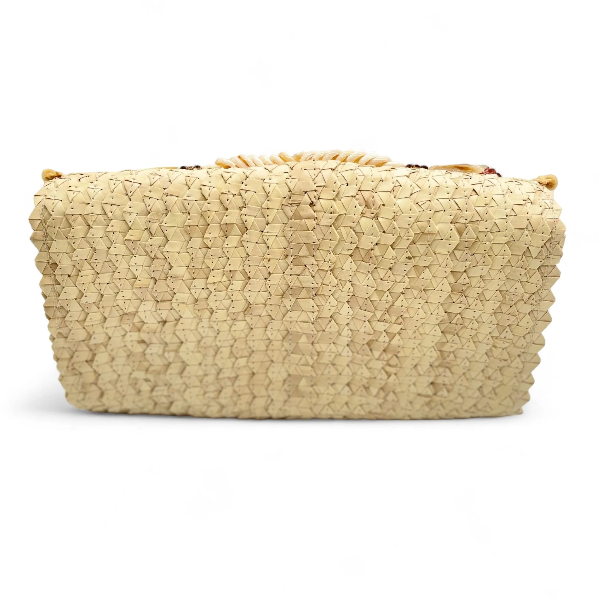 Dallas Star Palm Leaf Handbag