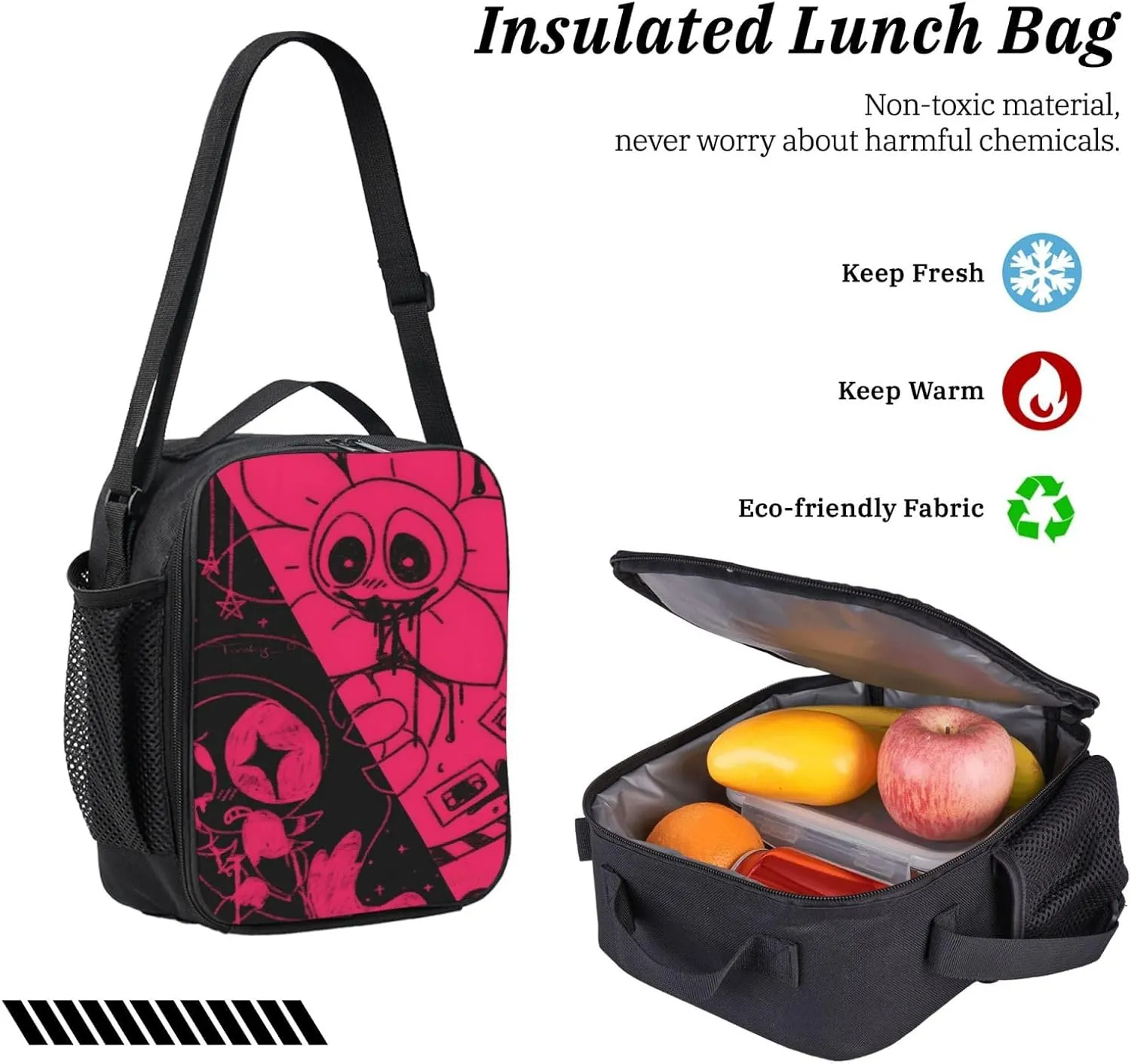 Dandys World Backpack Cartoon Print Cute Daily Multi-Purpose Backpack, 3set