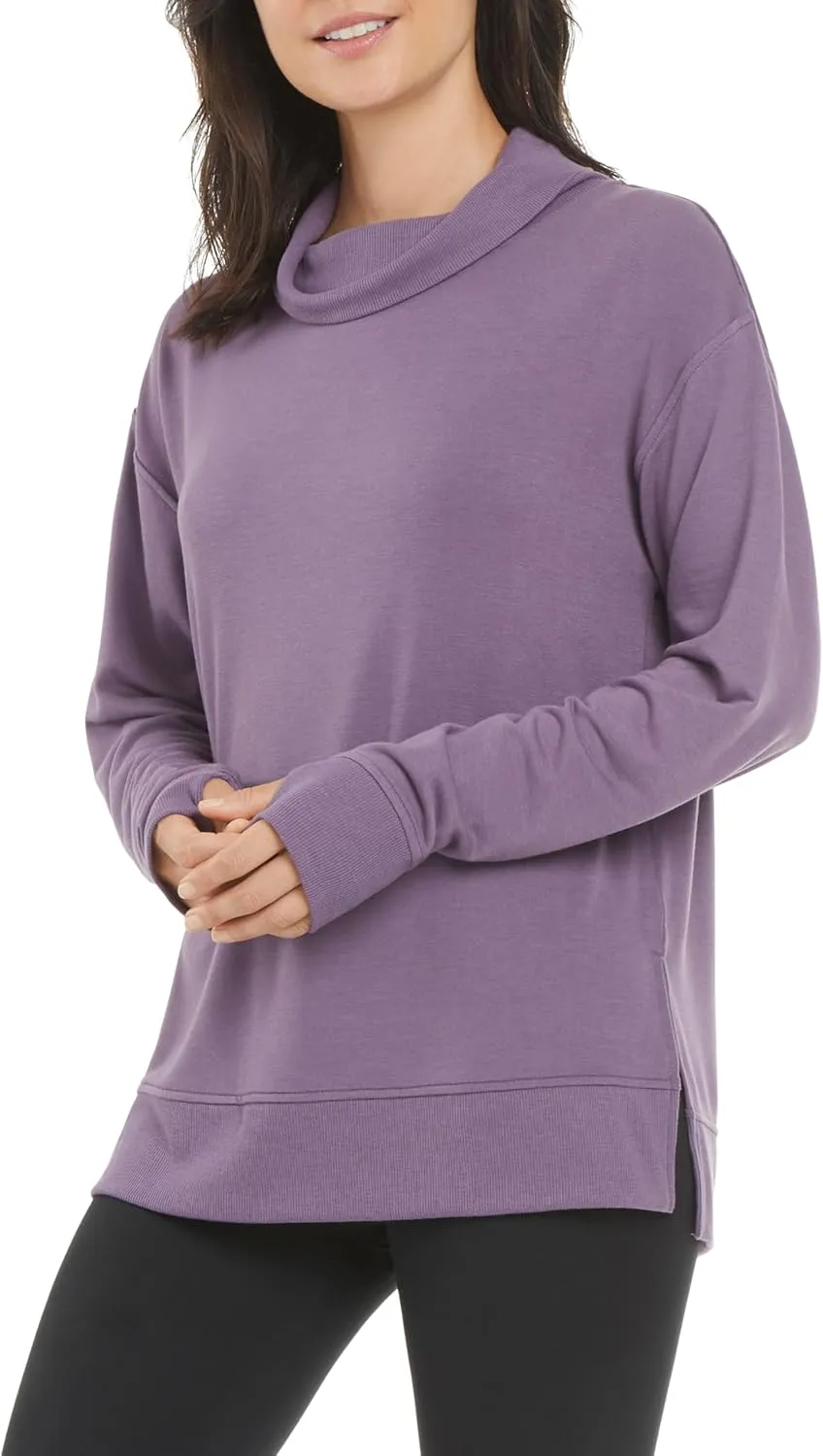 Danskin Women's Cowl Neck Tunic