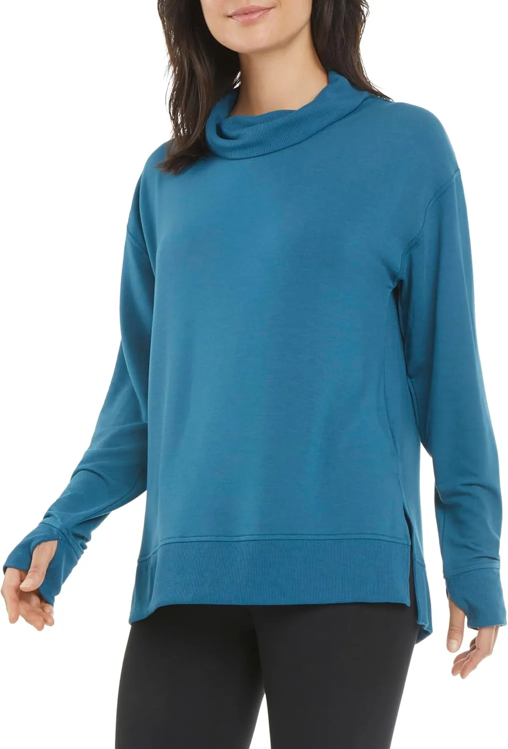 Danskin Women's Cowl Neck Tunic