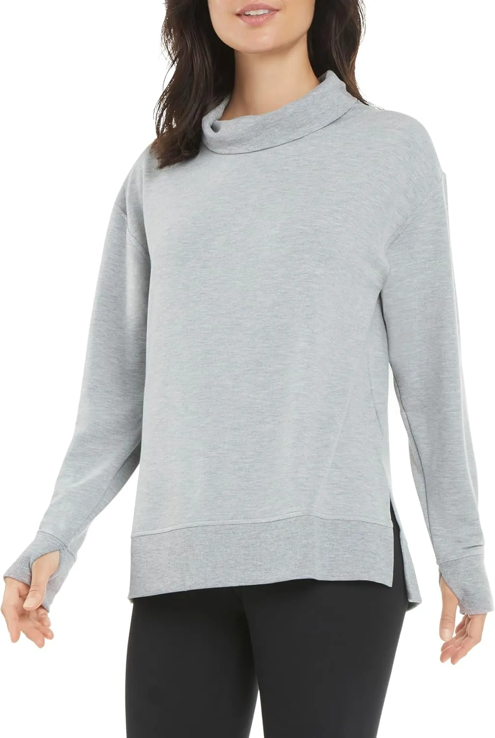 Danskin Women's Cowl Neck Tunic