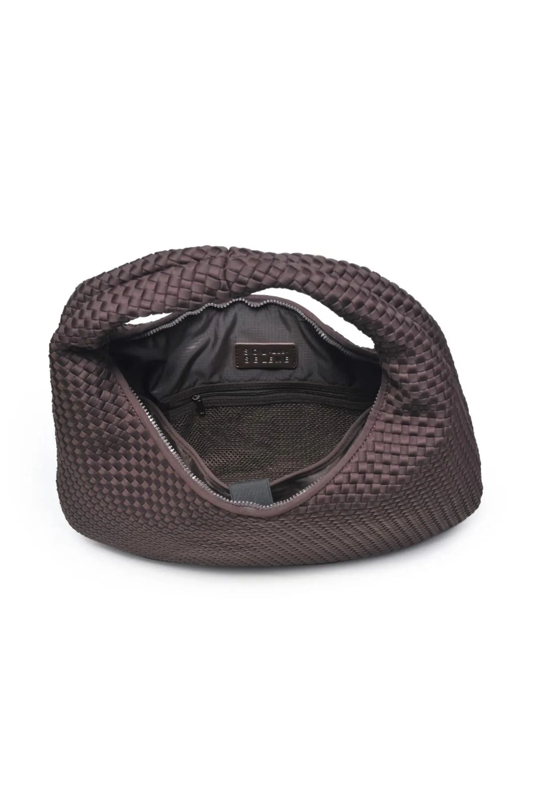 Dare To Dream Large Woven Bag | Chocolate