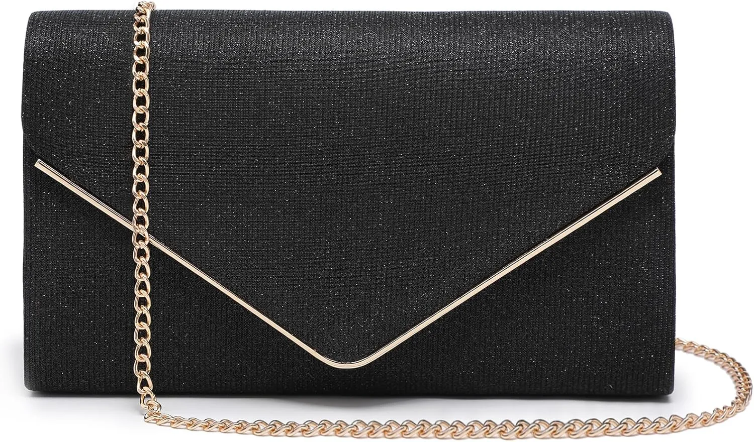 Dasein Women Glistening Clutches Handbags Evening Bags Wedding Purses Cocktail Prom Party Clutches