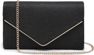 Dasein Women Glistening Clutches Handbags Evening Bags Wedding Purses Cocktail Prom Party Clutches